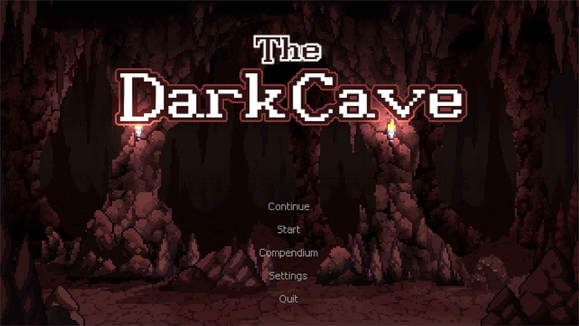 The Dark Cave 게임 스크린 샷