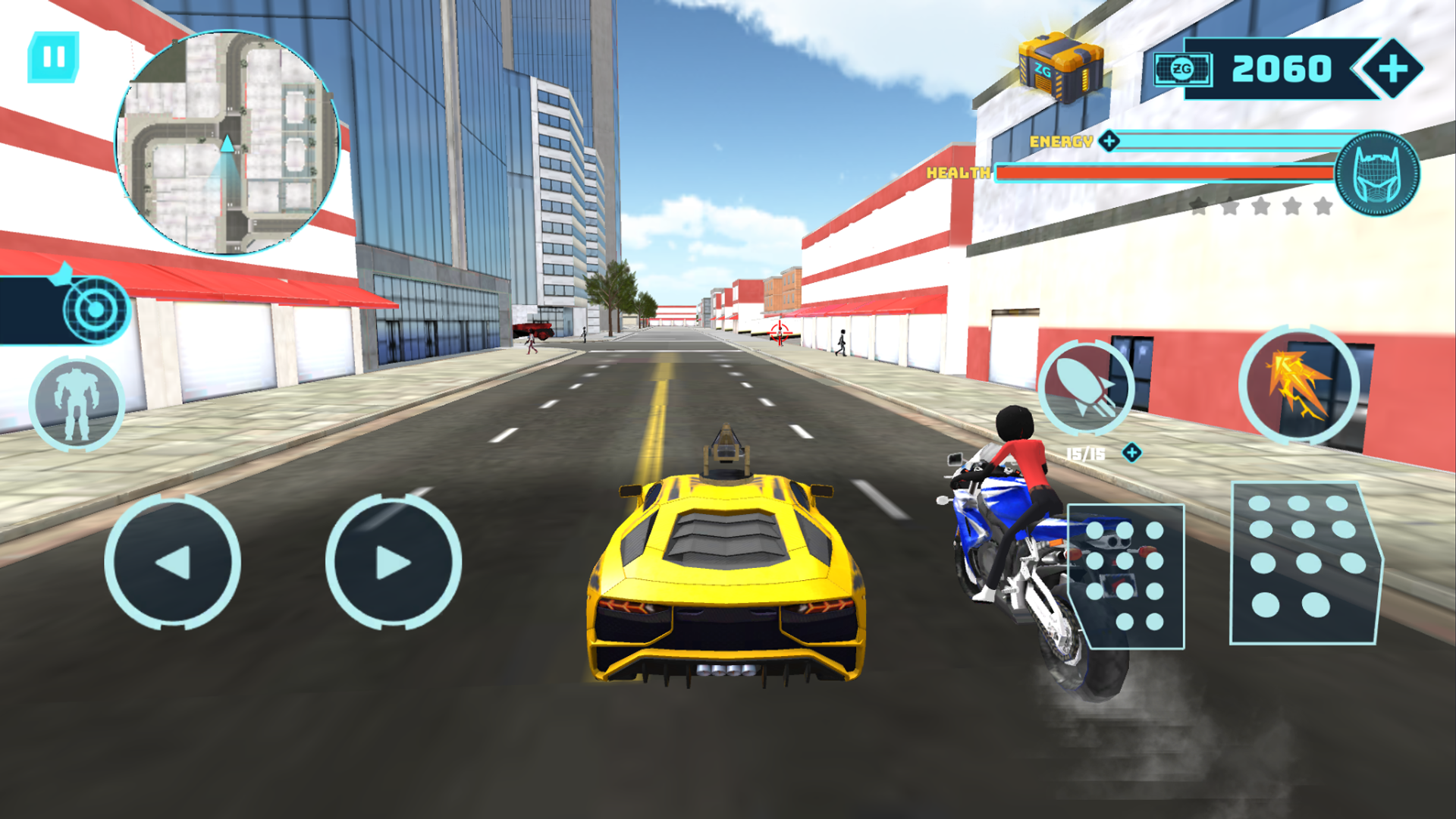 Screenshot of Robot War: Robot Transform