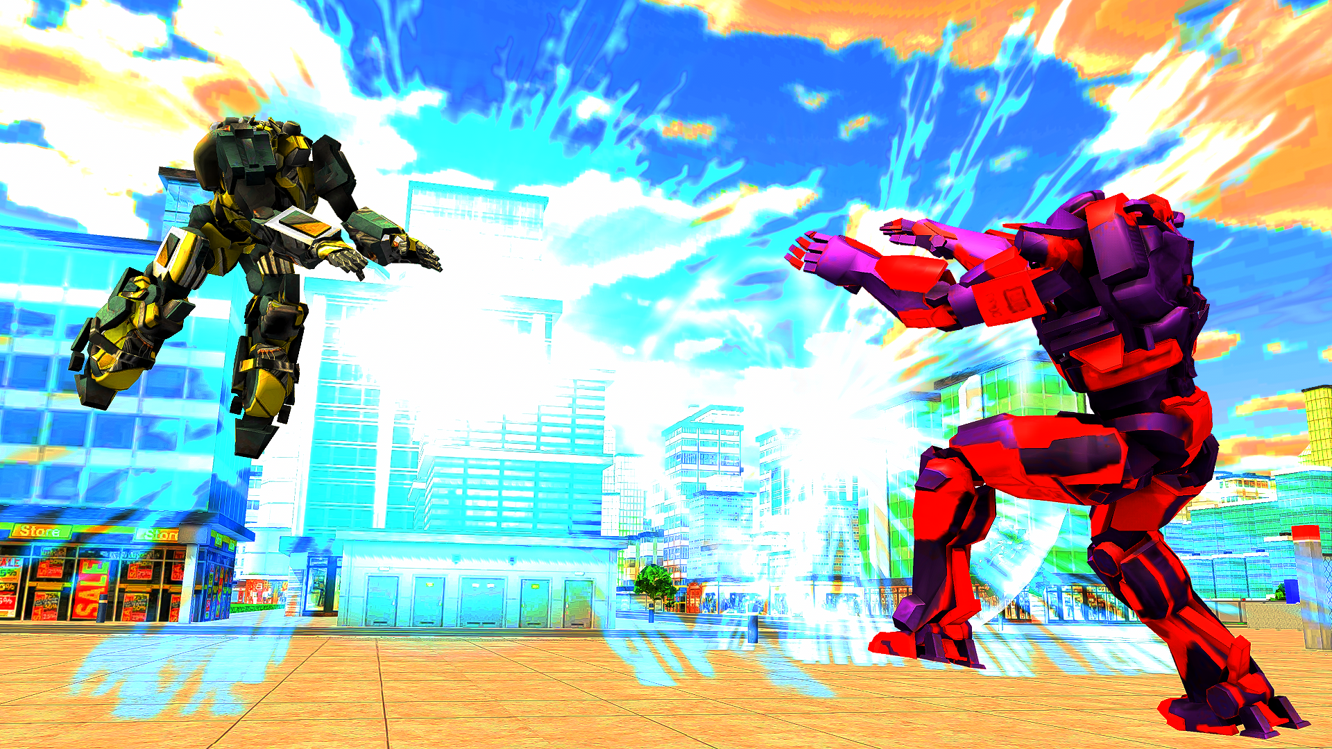 Horse Robot Car Transformers Game Screenshot