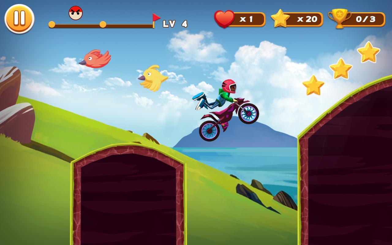 Stunt Moto Racing Game Screenshot