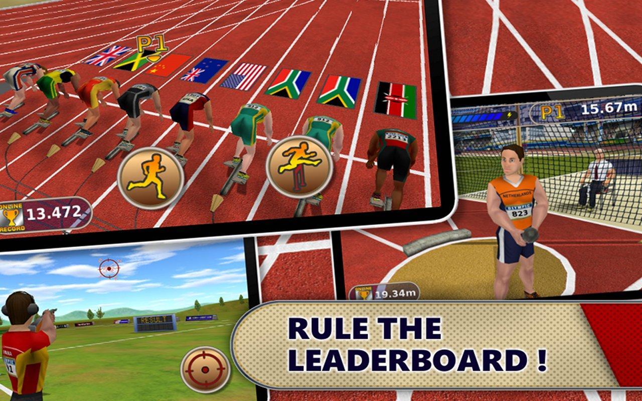 奧運會: Athletics Summer Sports Game Screenshot