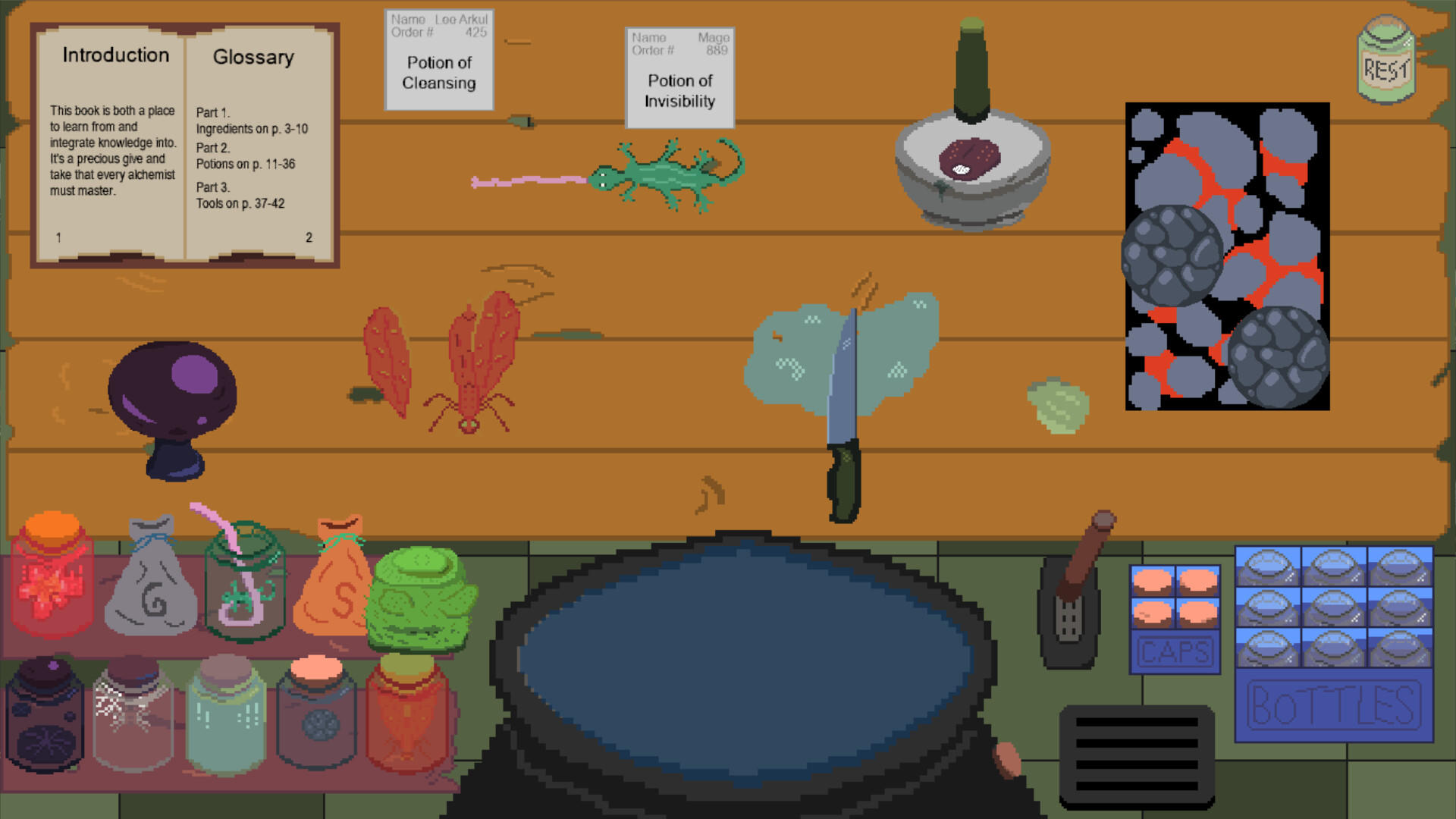 Potion Problem Game Screenshot