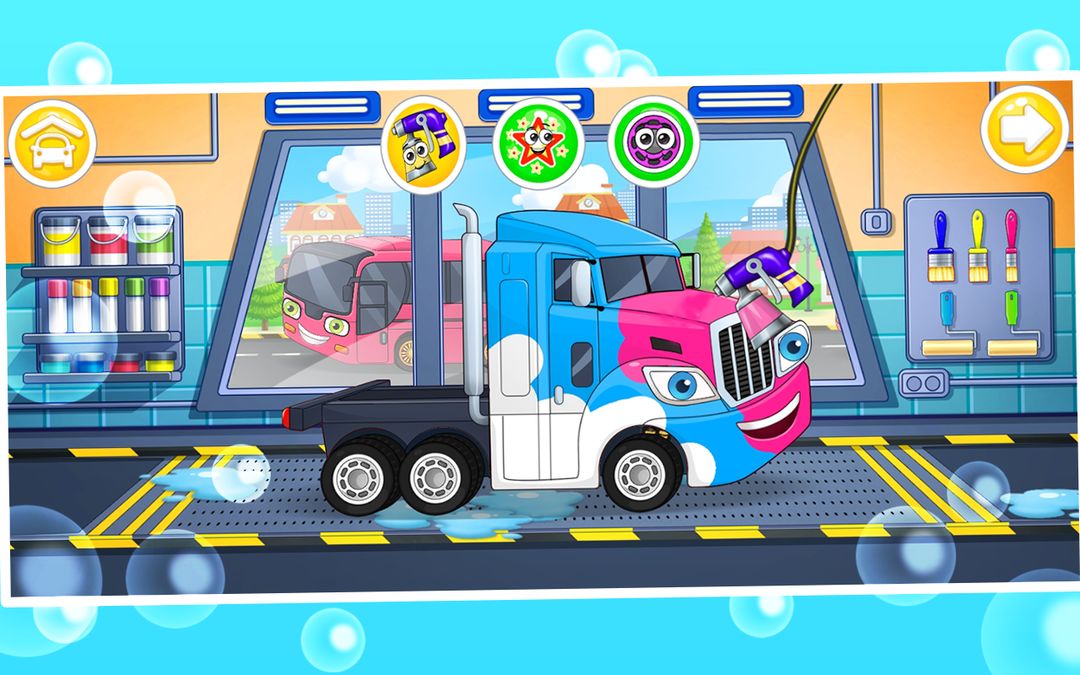 Carwash : 트럭 게임 스크린 샷