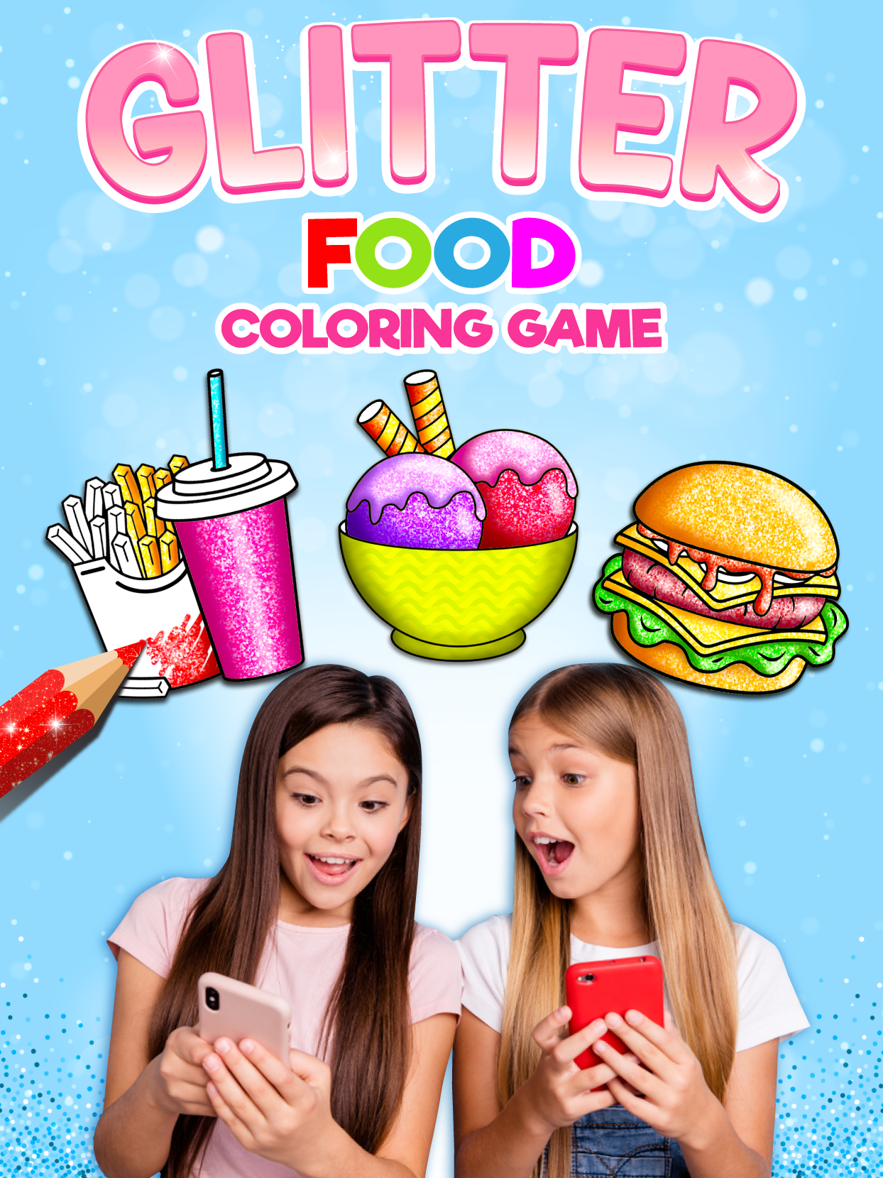 Скриншот игры Food Coloring Game for kids