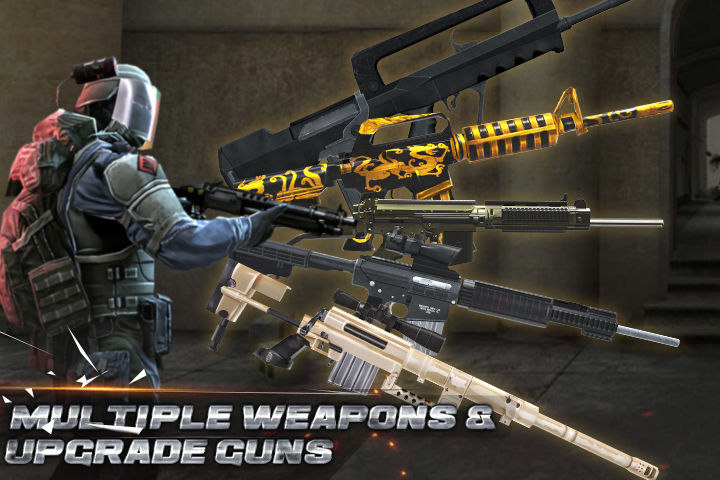 Critical strike - FPS shooting game ภาพหน้าจอเกม