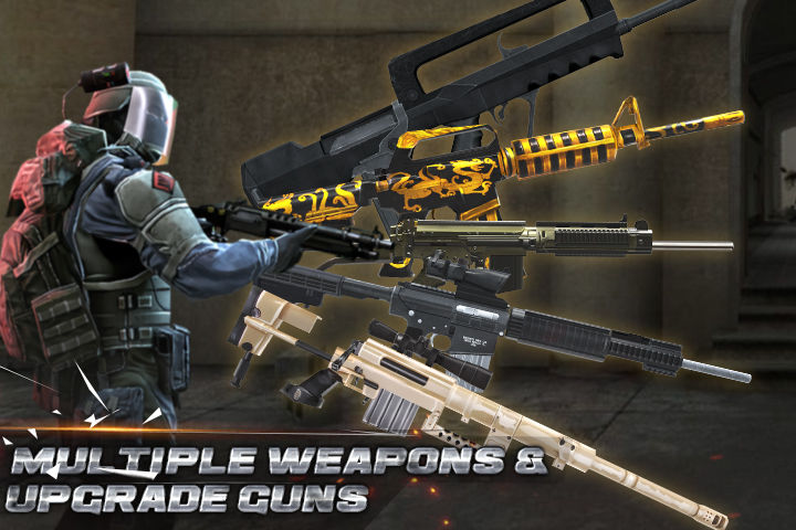 Critical strike - FPS shooting game 게임 스크린 샷