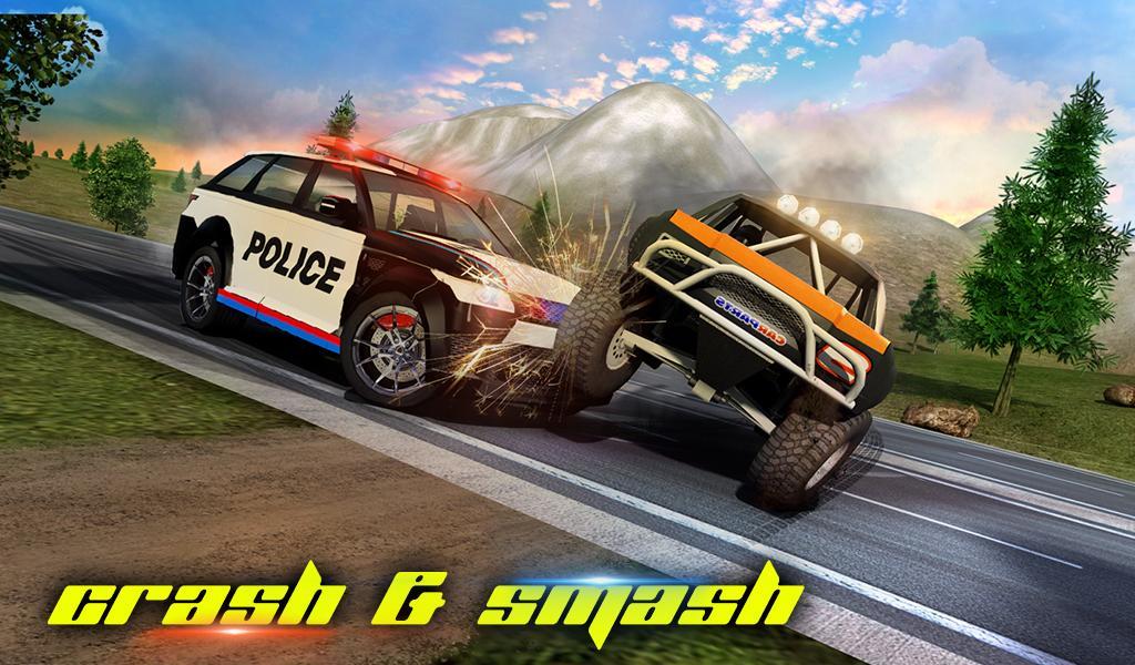 Police Car Smash 2017 Game Screenshot