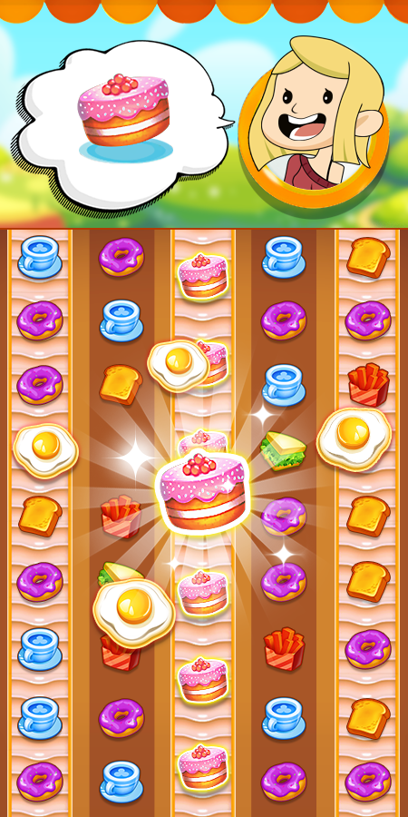 Yummy Journey Match 3 Game Screenshot