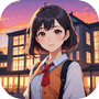 Icon of Anime High School - Girl Life