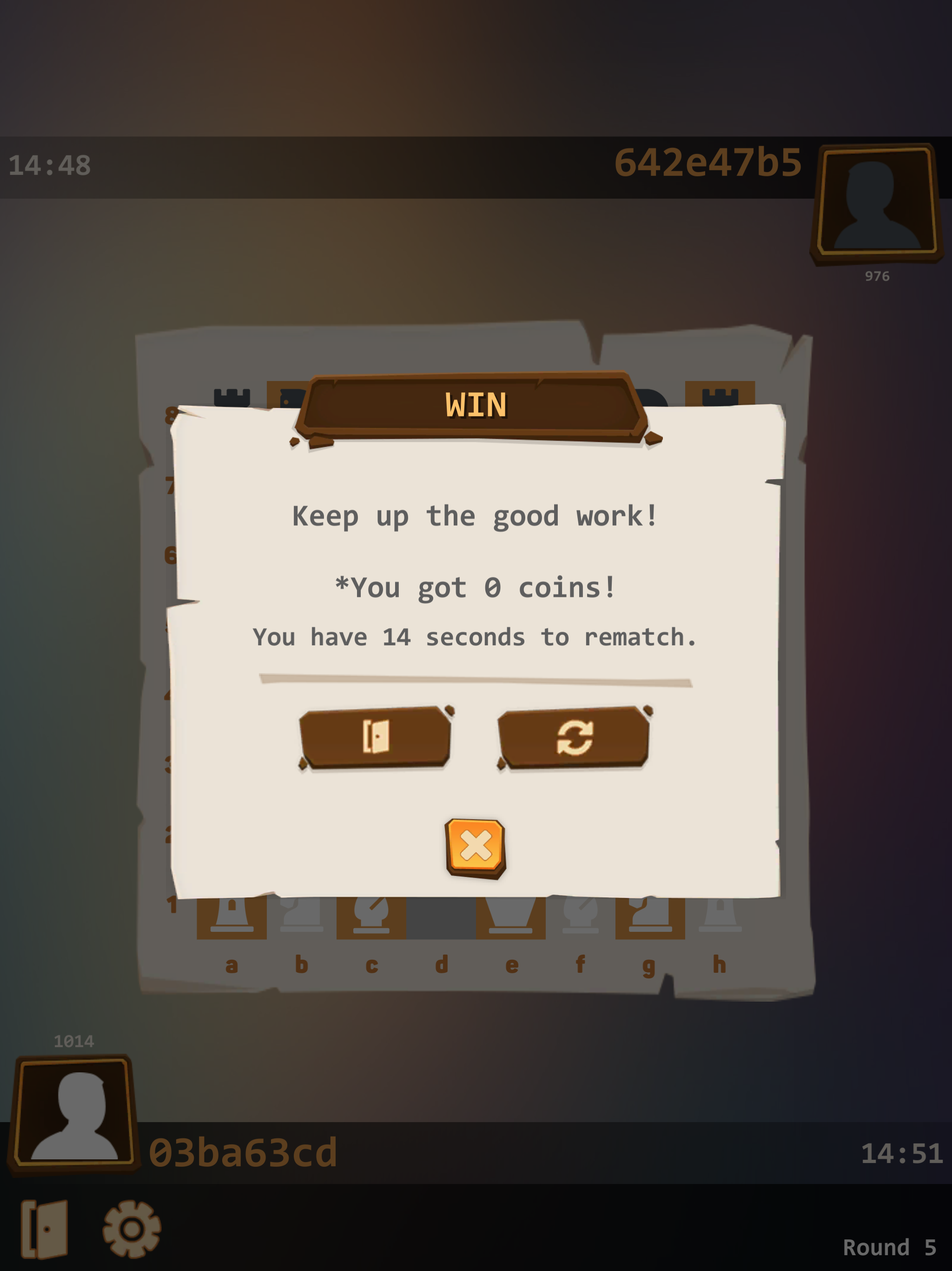 Скриншот игры Online Chess - Free online mobile chess 2020