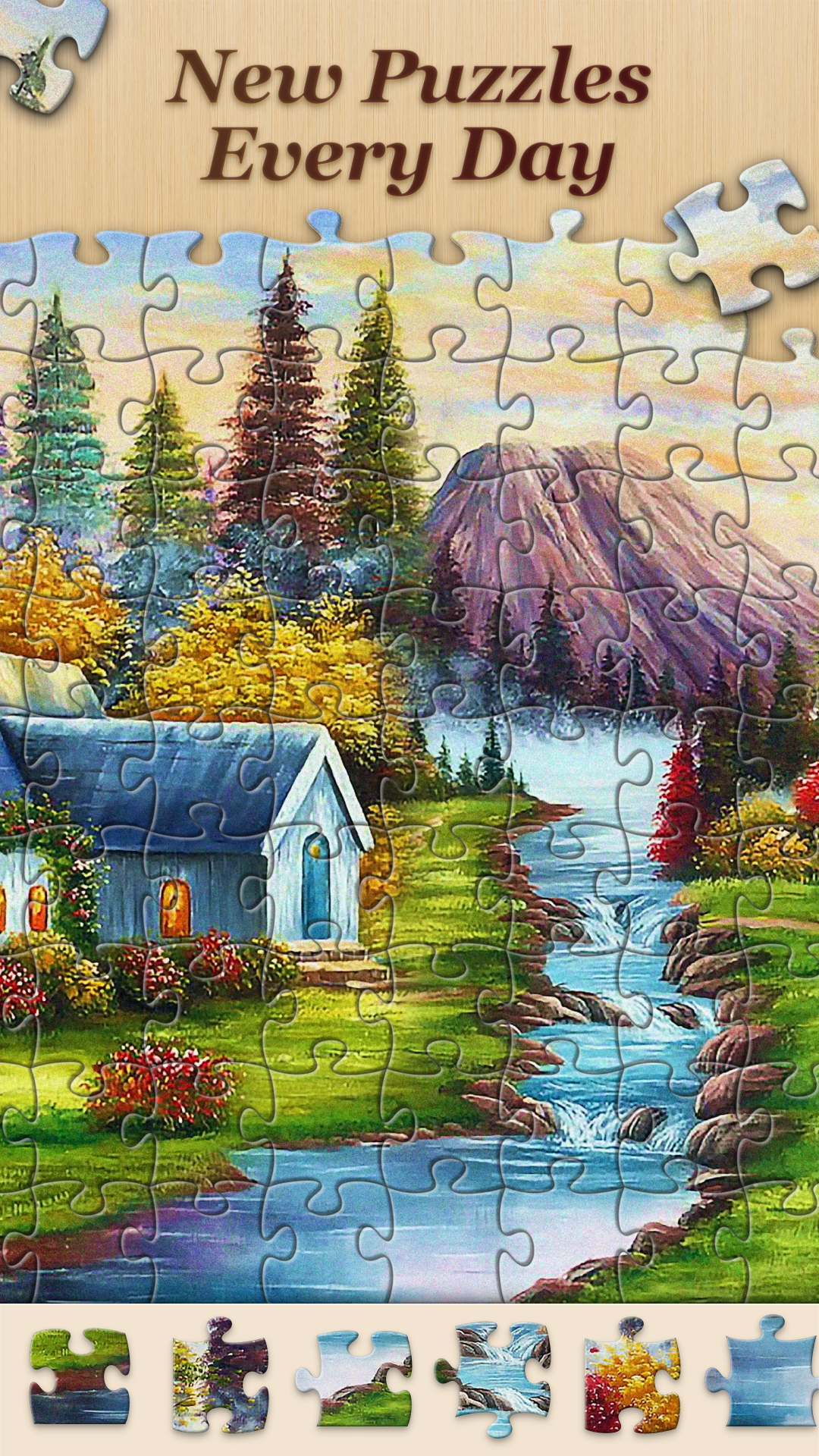 Screenshot of Jigsawscapes® - Jigsaw Puzzles