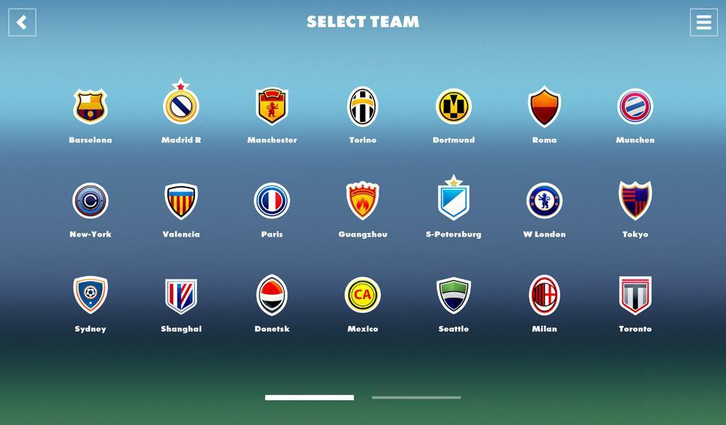 Screenshot of Free Kick Club World Cup 17