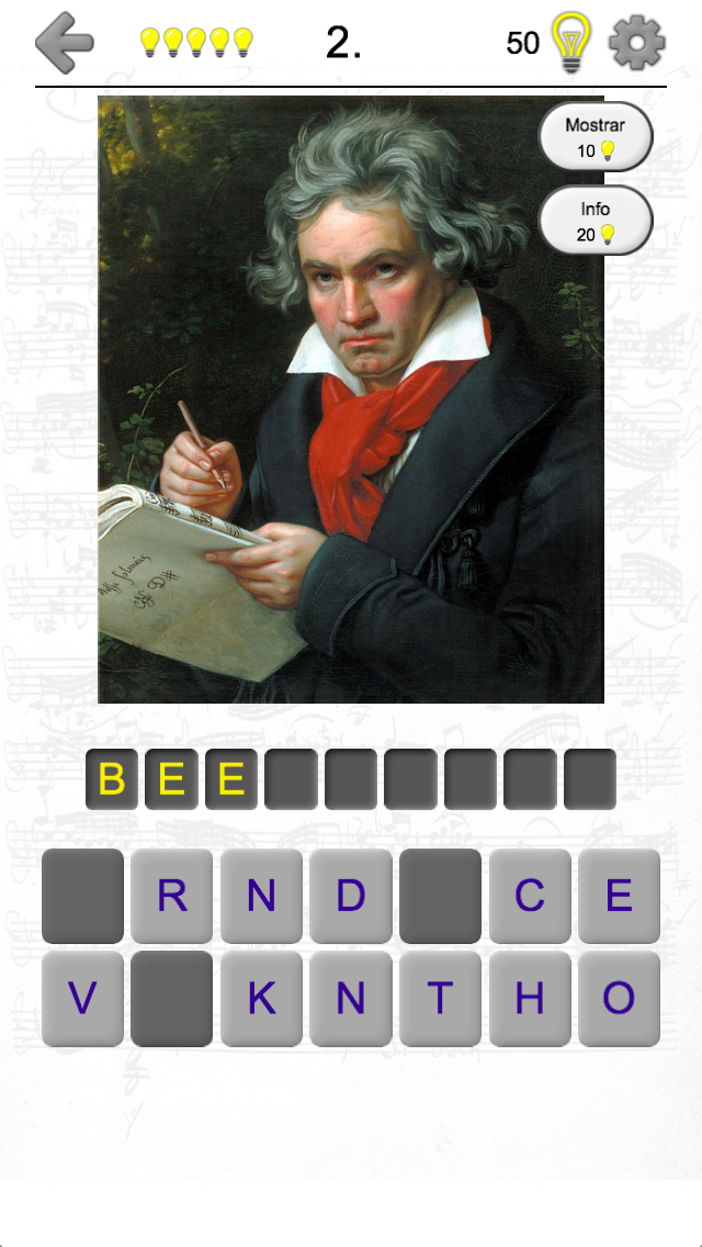 Screenshot 1 of Os famosos compositores - Quiz 1.0