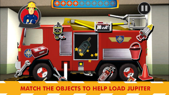 Fireman Sam - Junior Cadet Game Screenshot