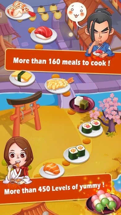 Screenshot of Sushi Master - Cooking story