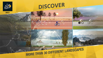 Tour de France-Cyclings stars. Official game 2017 Game Screenshot