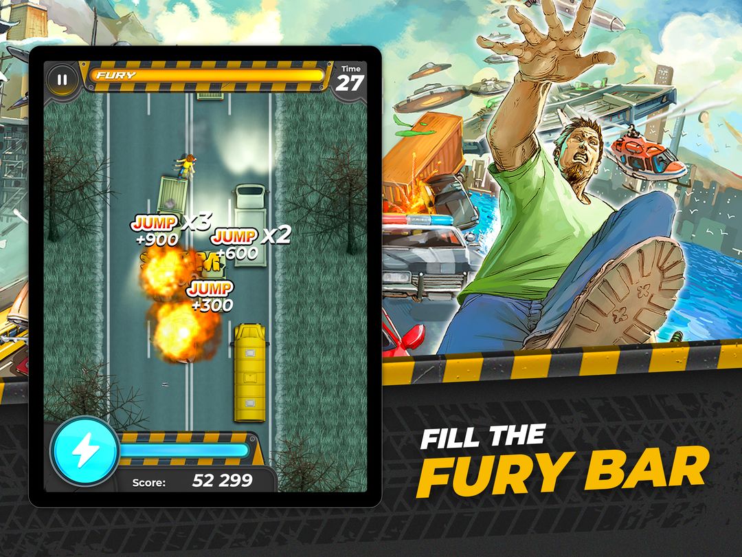 Freeway Fury: Annihilation screenshot game