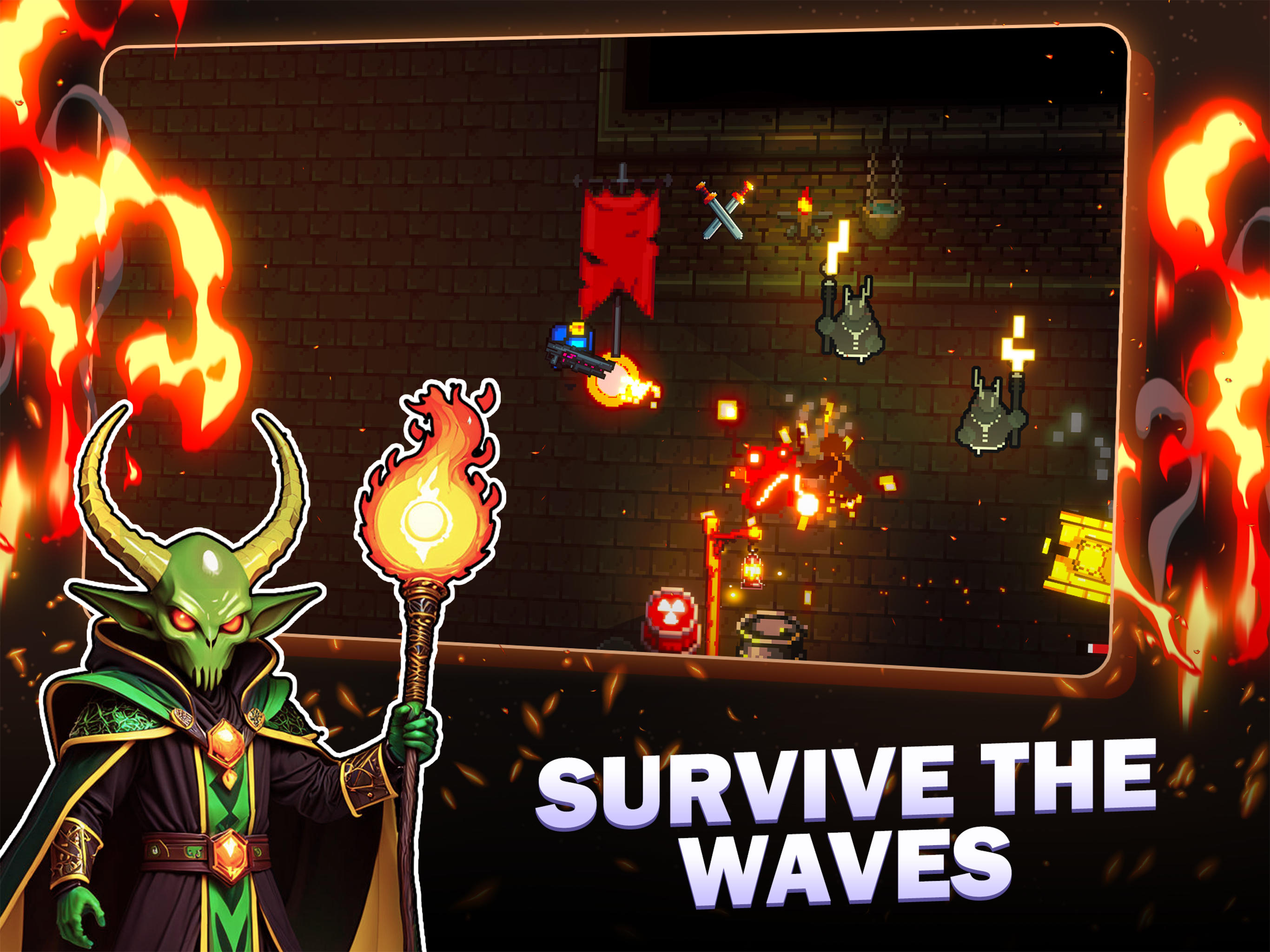 Laser Tanks: Pixel RPG Game Screenshot