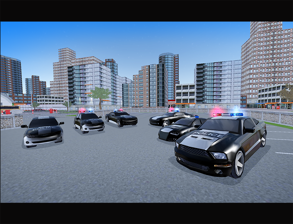Police Academy Driving School Game Screenshot