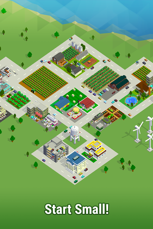 Bit City: Building Evolution Game Screenshot