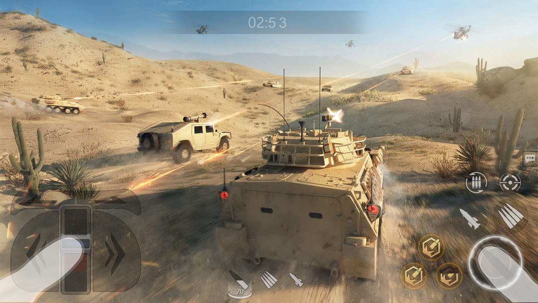 Screenshot of Clash of Panzer: Tank Battle