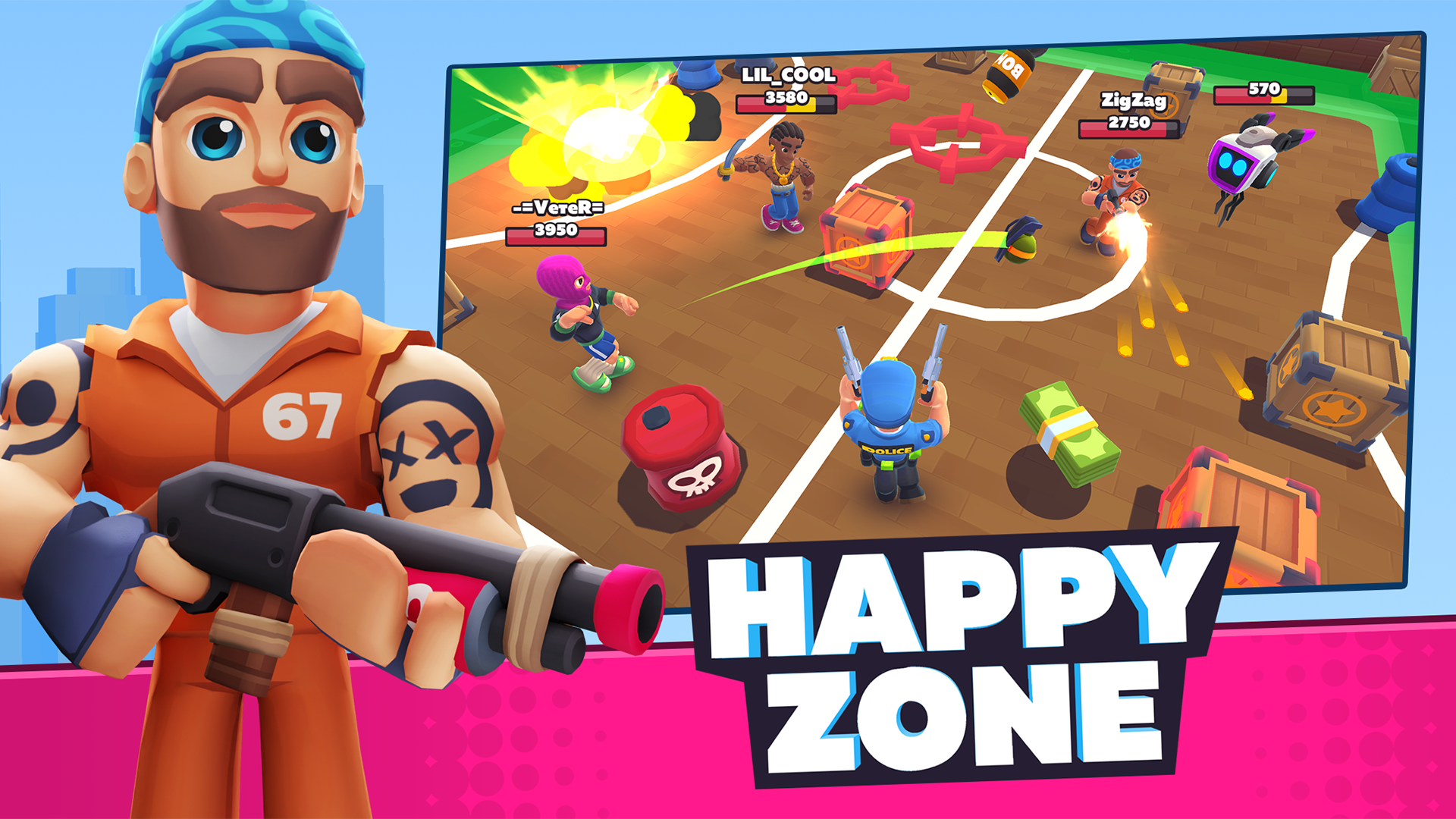 Banner of HAPPY ZONE - Battle Royale! 