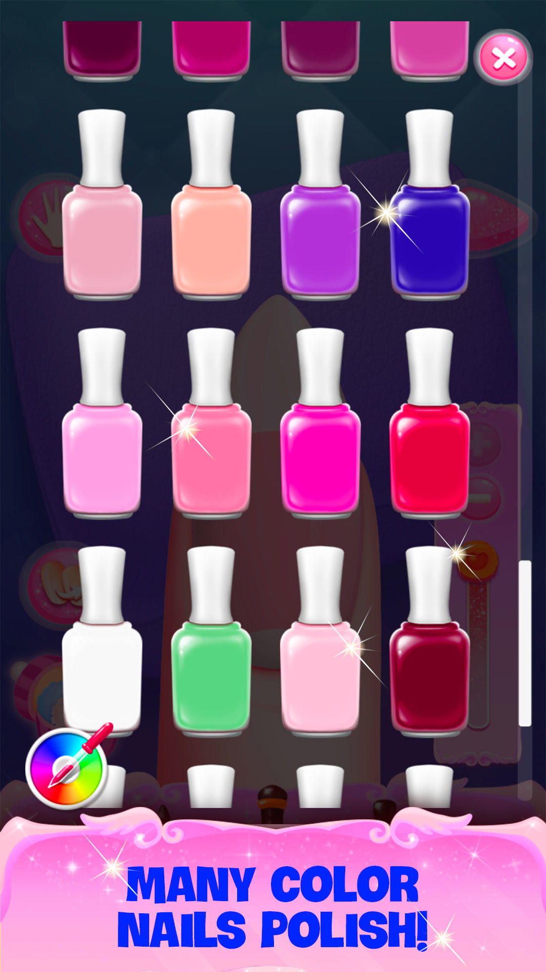 Скриншот игры Nail Salon Games for Girls