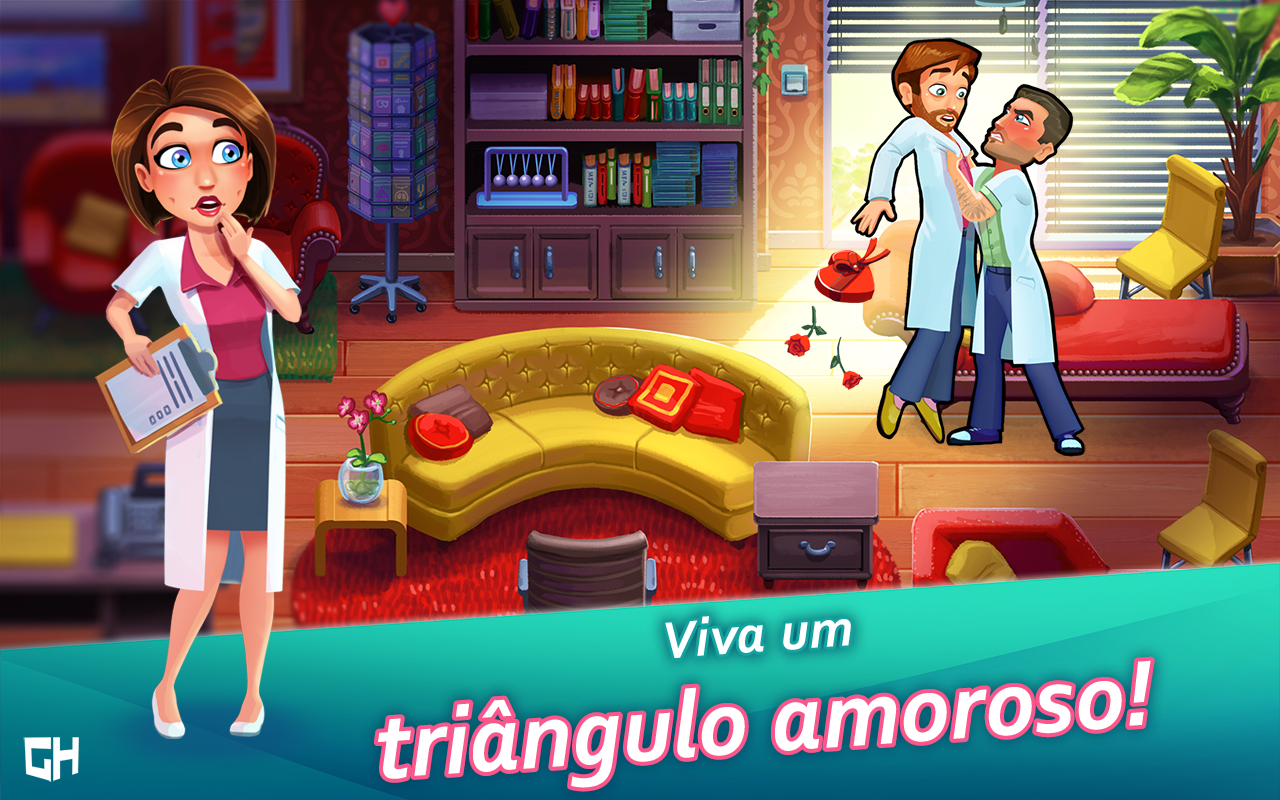 Captura de Tela do Jogo Heart's Medicine Hospital Heat