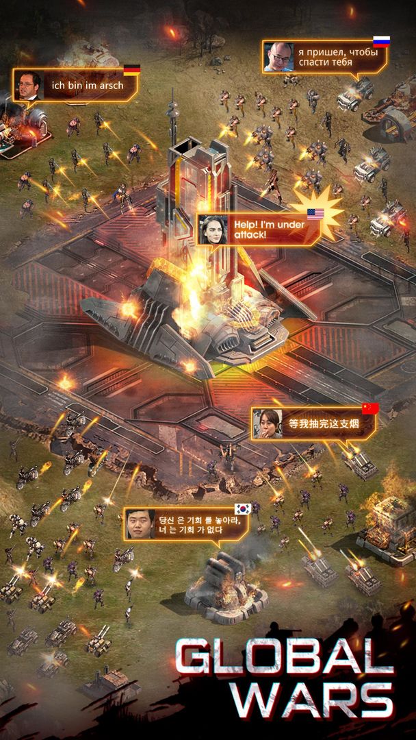 Haze of War screenshot game