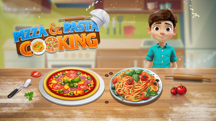 Pizza And Pasta Chef Games ゲームのスクリーンショット