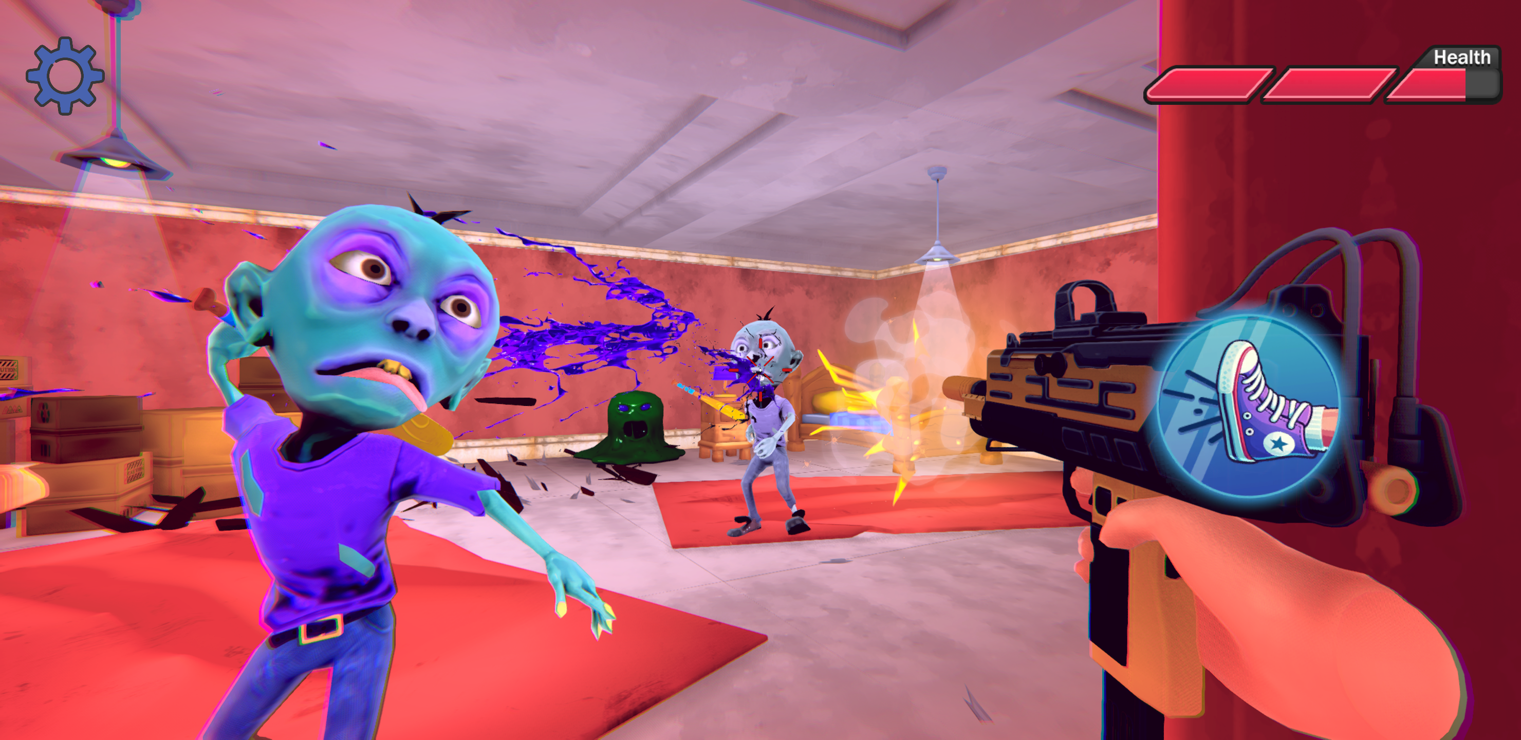 Kick Strike: Power Blast Game Screenshot