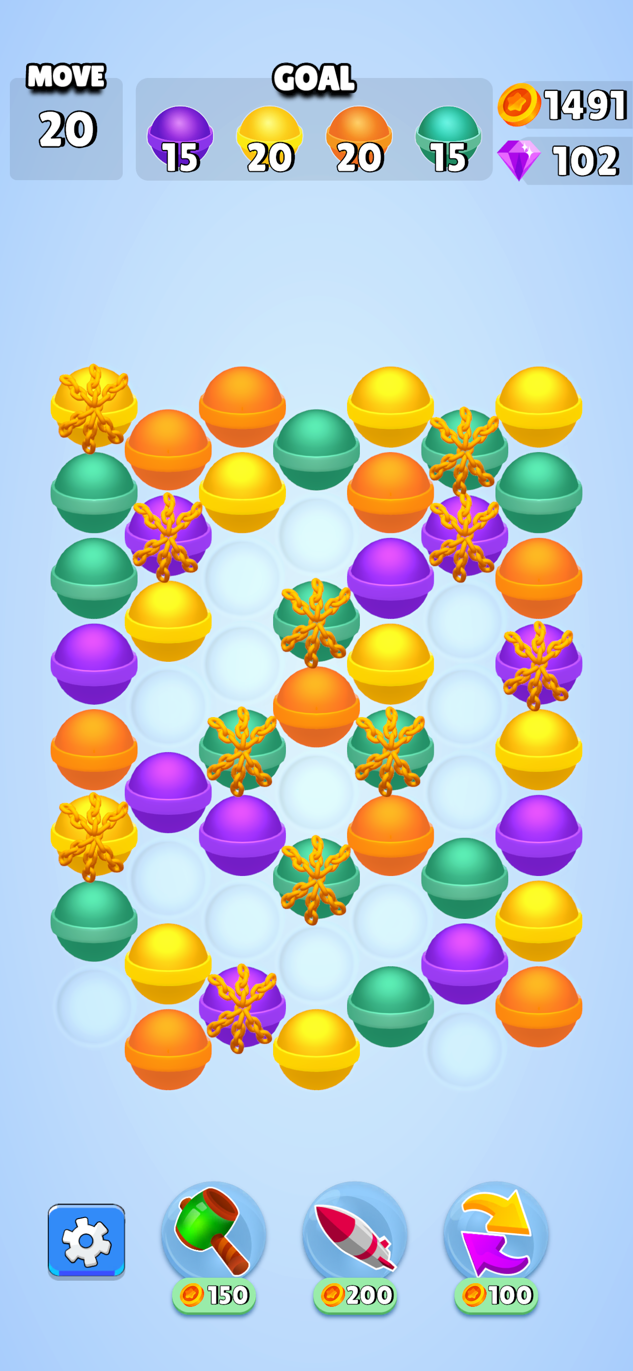 Screenshot 4 of Spread - Triple Match Puzzle 