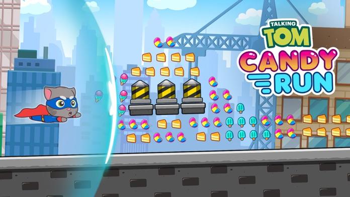 Talking Tom Candy Run Game Screenshot