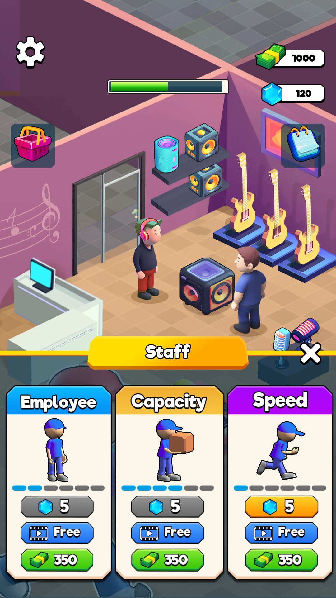 Cuplikan Layar Game My Mall - Idle Game