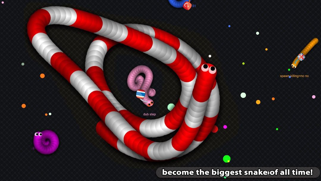 Screenshot of Slink.io - Snake Games