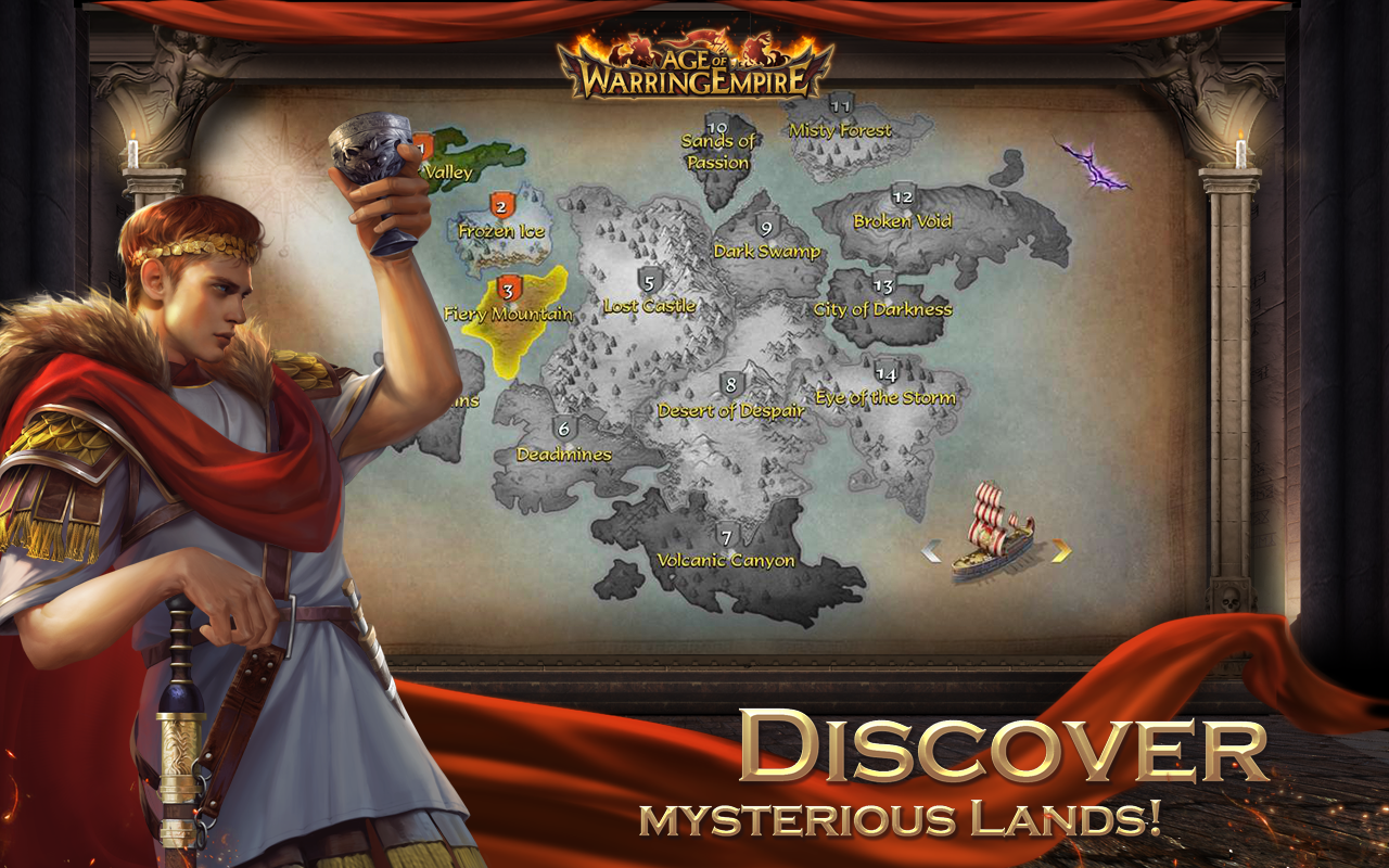 Cuplikan Layar Game Age of Warring Empire