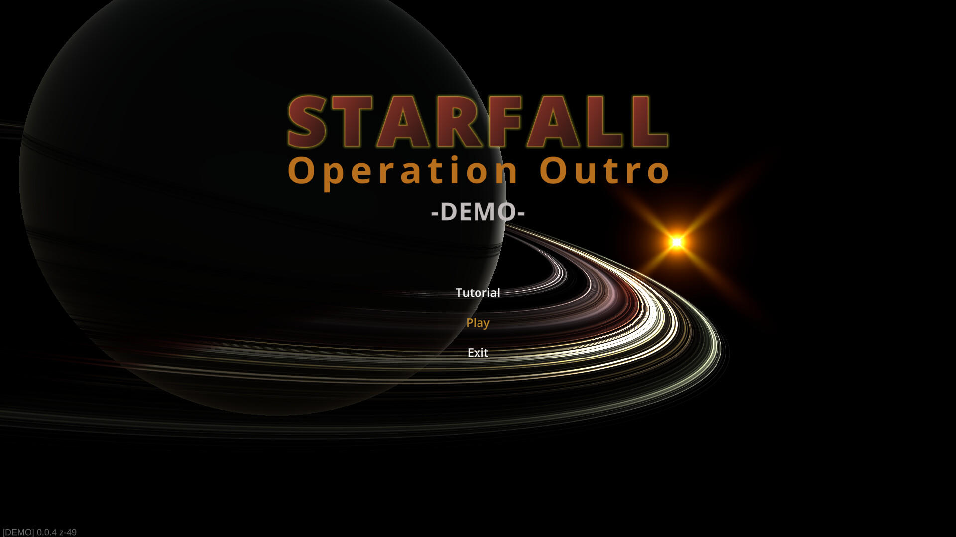 Starfall : Operation Outroのキャプチャ