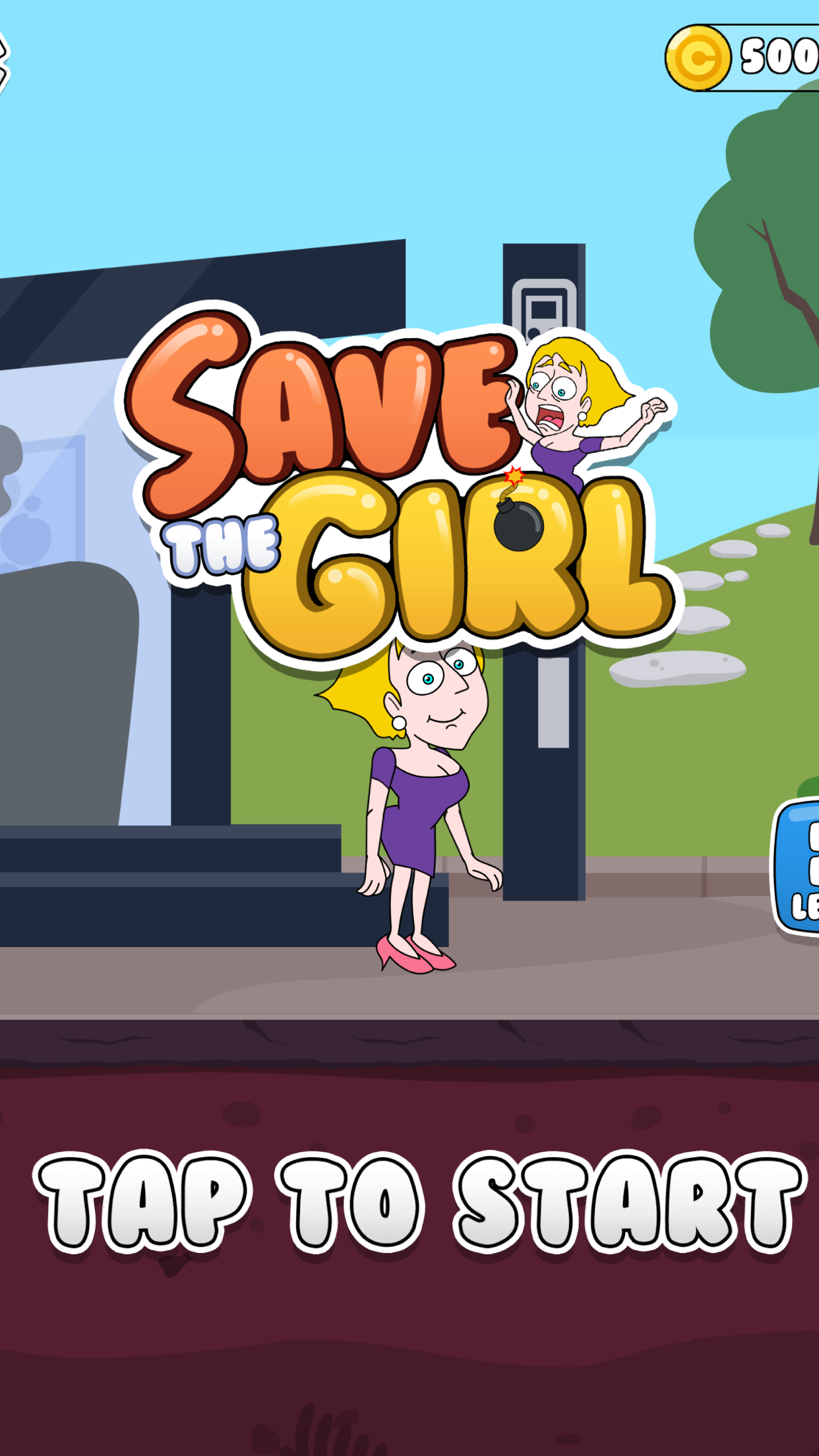Screenshot 1 of Save The Girl 