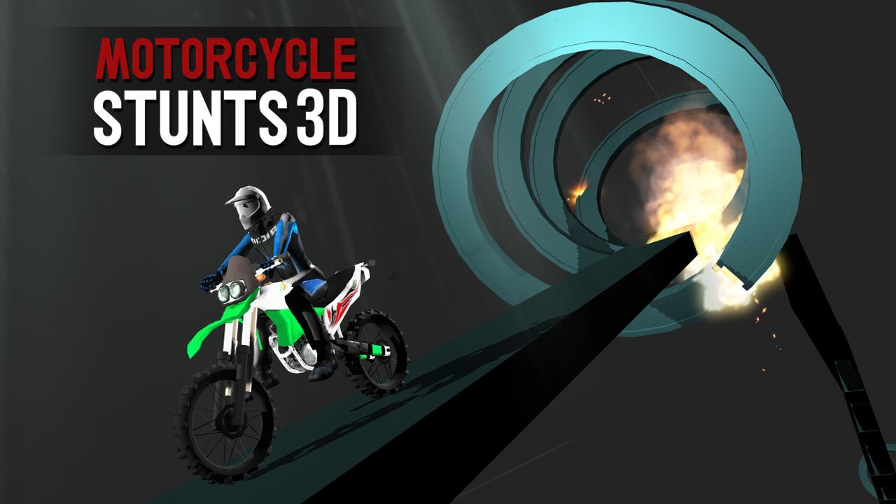 Motorcycle Stunts 3D Game Screenshot