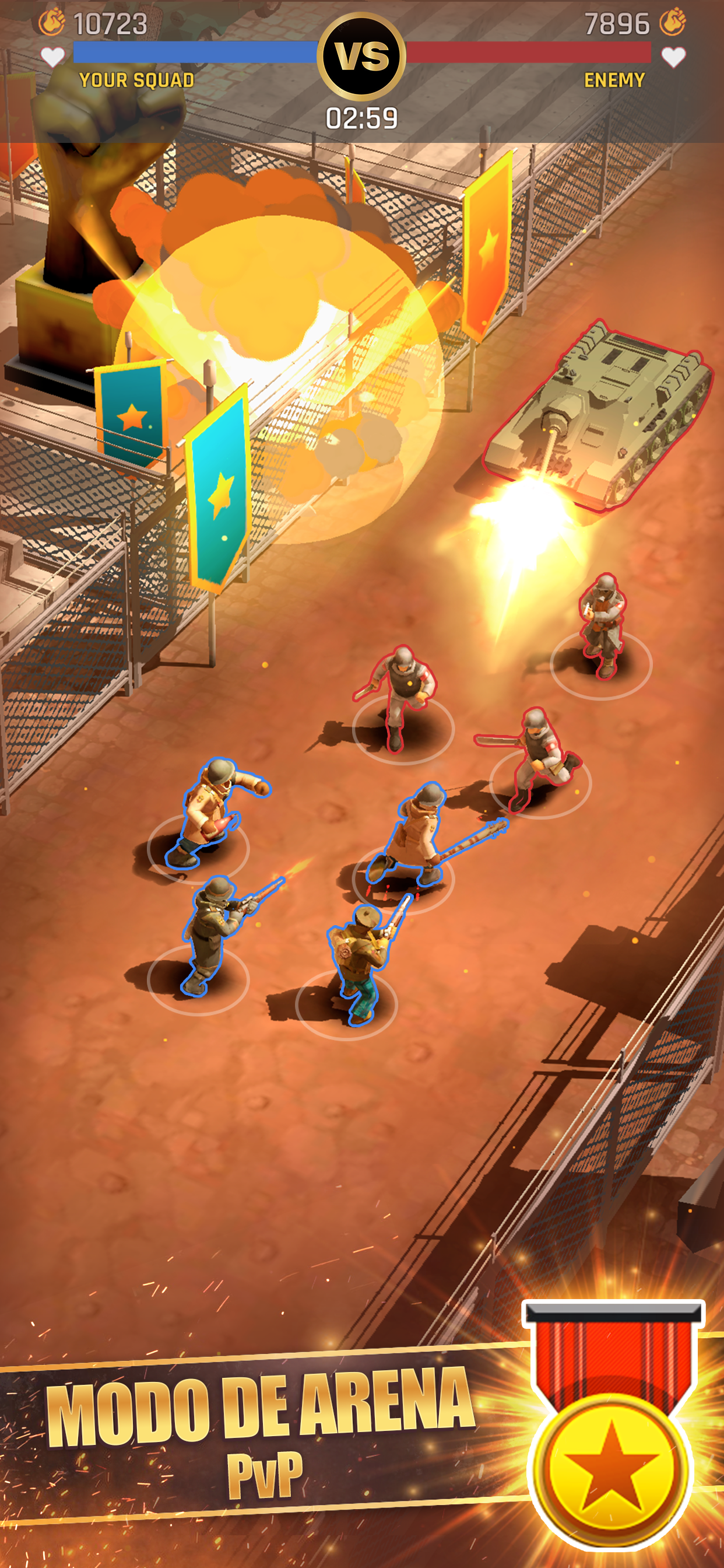 Captura de Tela do Jogo Last War: Shelter Heroes