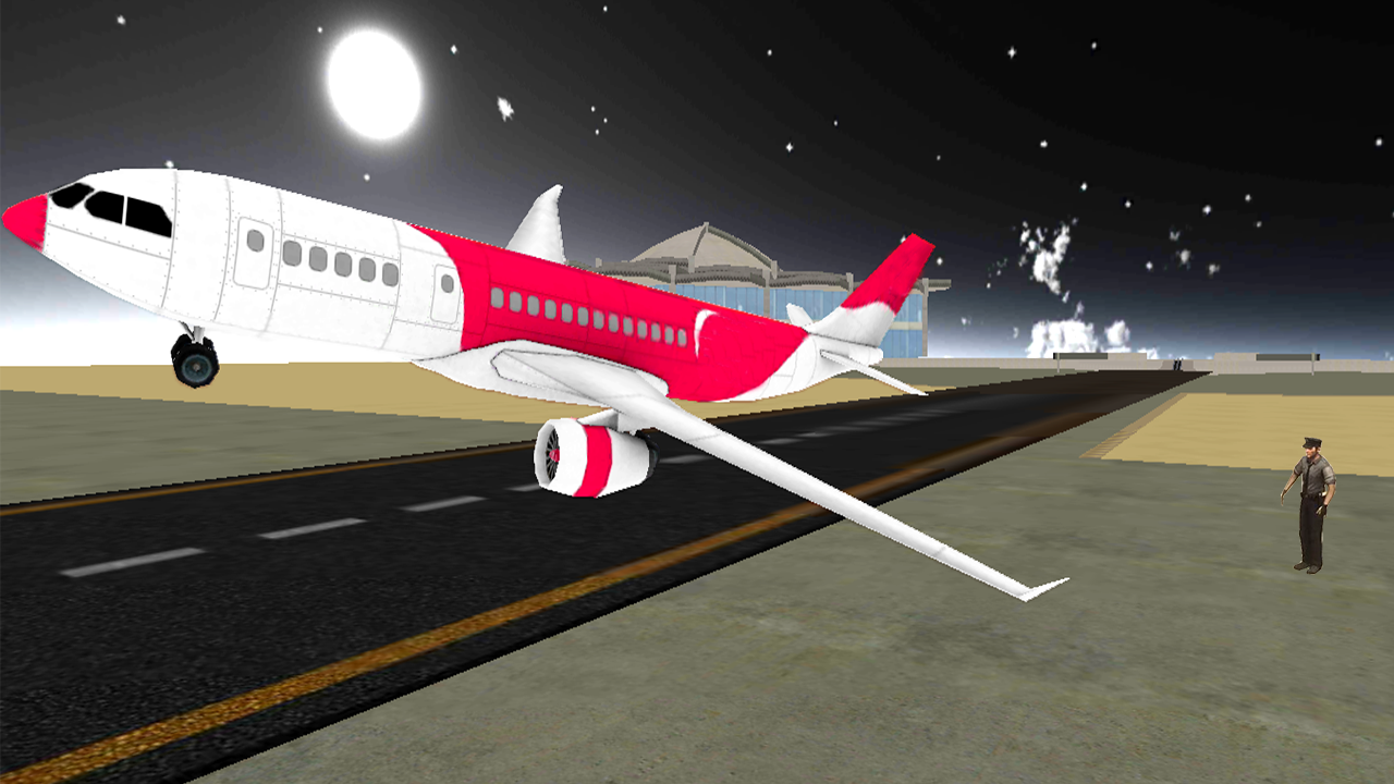 Super Jet Flight Simulator 3D Game Screenshot