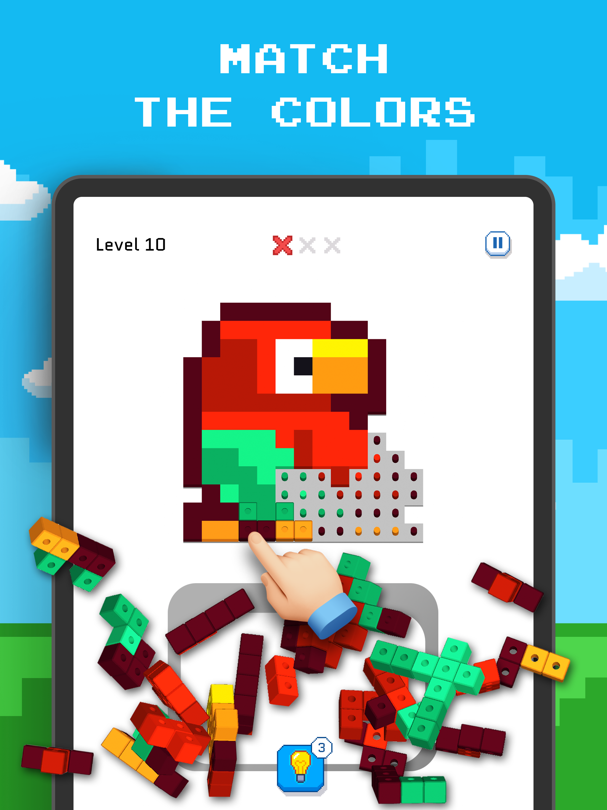 Blockin' Color - Block Puzzle ภาพหน้าจอเกม