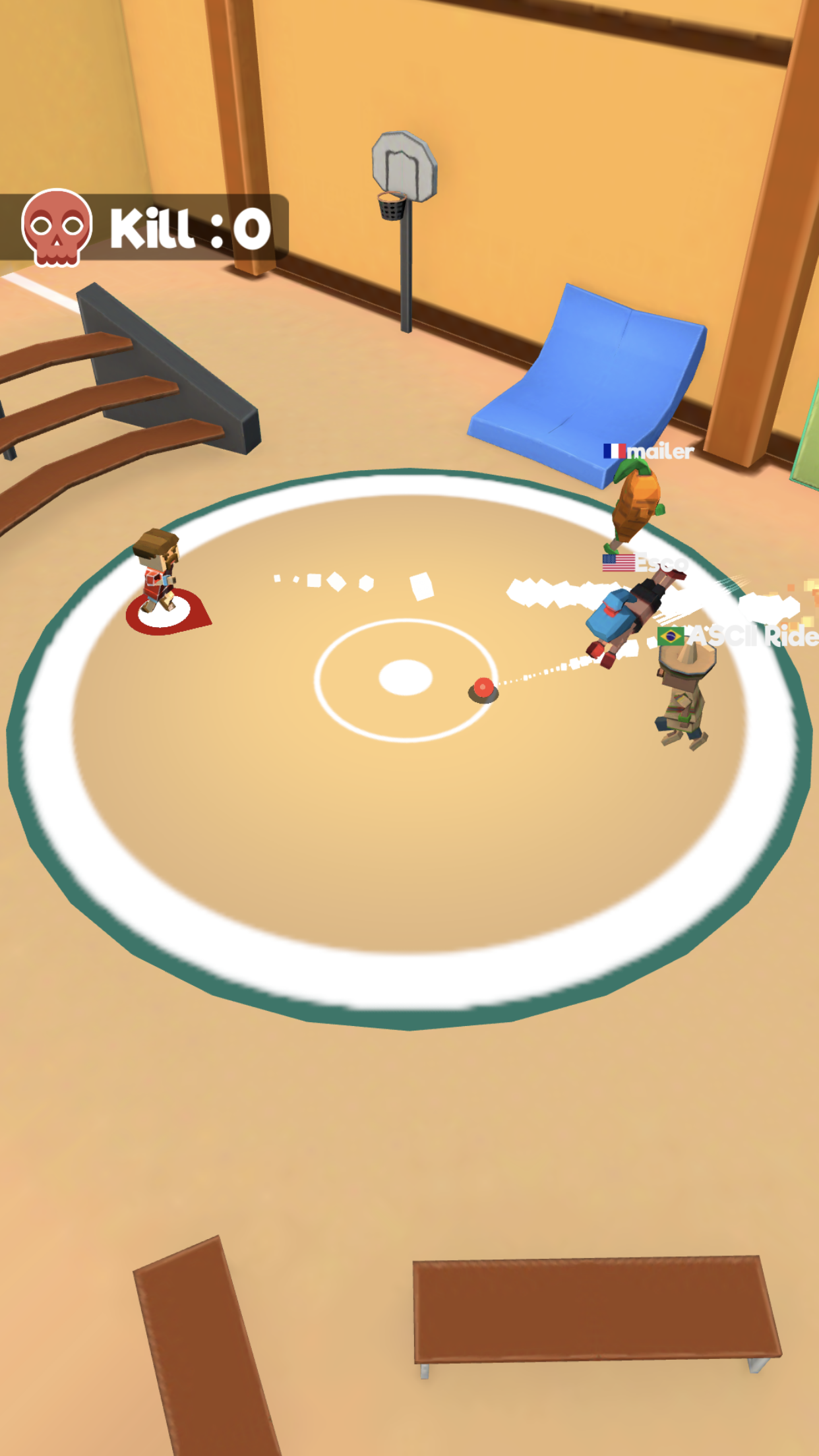 Dodgeball.io Game Screenshot