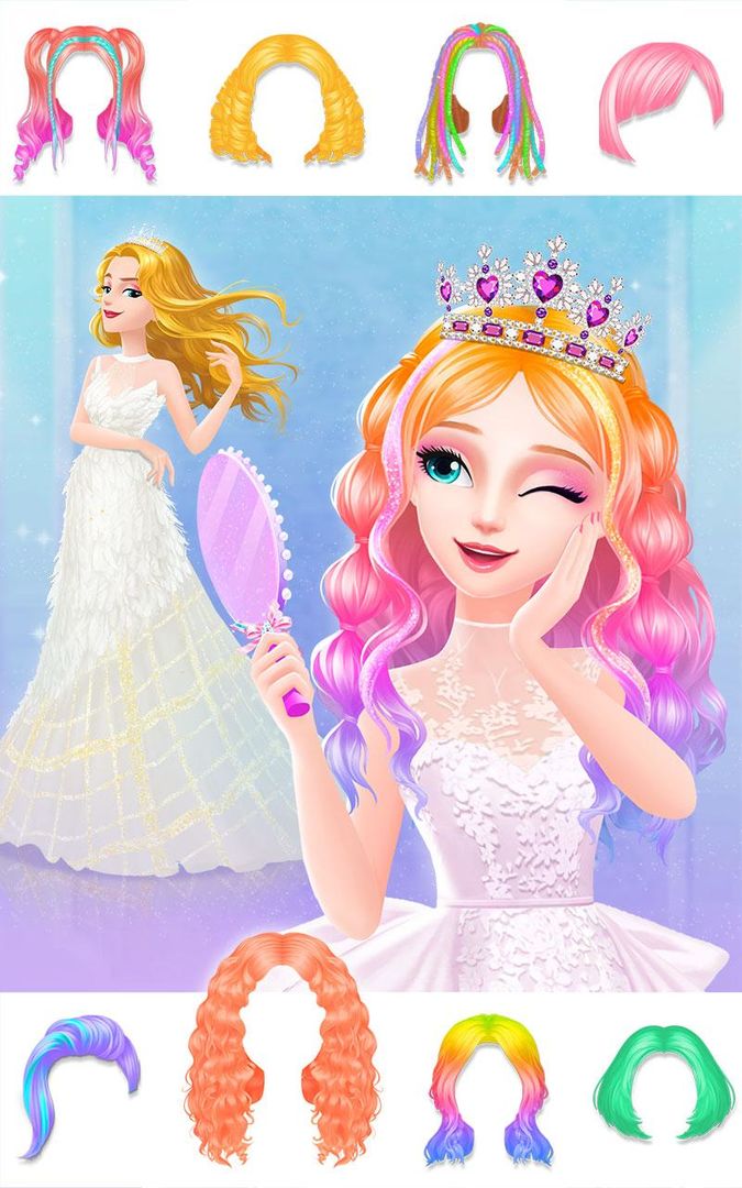 美美公主的夢幻美髮屋遊戲截圖