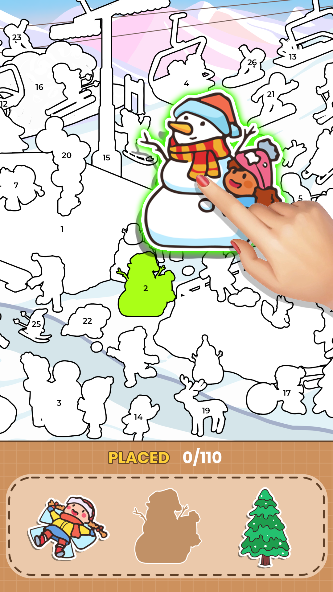 Sticker Book: Coloring Puzzle Game Screenshot