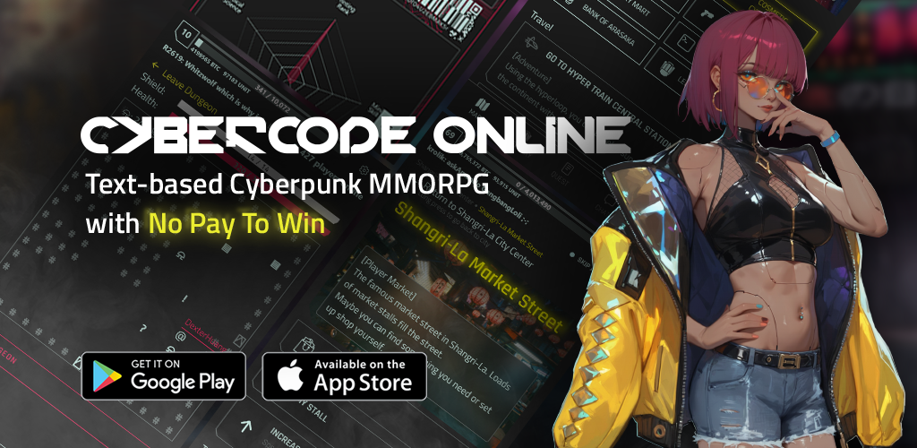 Banner of CyberCode Online -Text MMORPG 