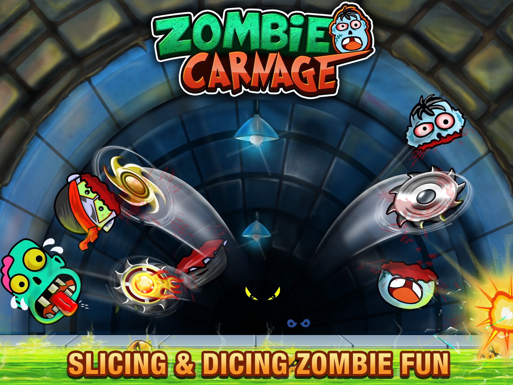 Zombie Slice: Zombie Games ภาพหน้าจอเกม