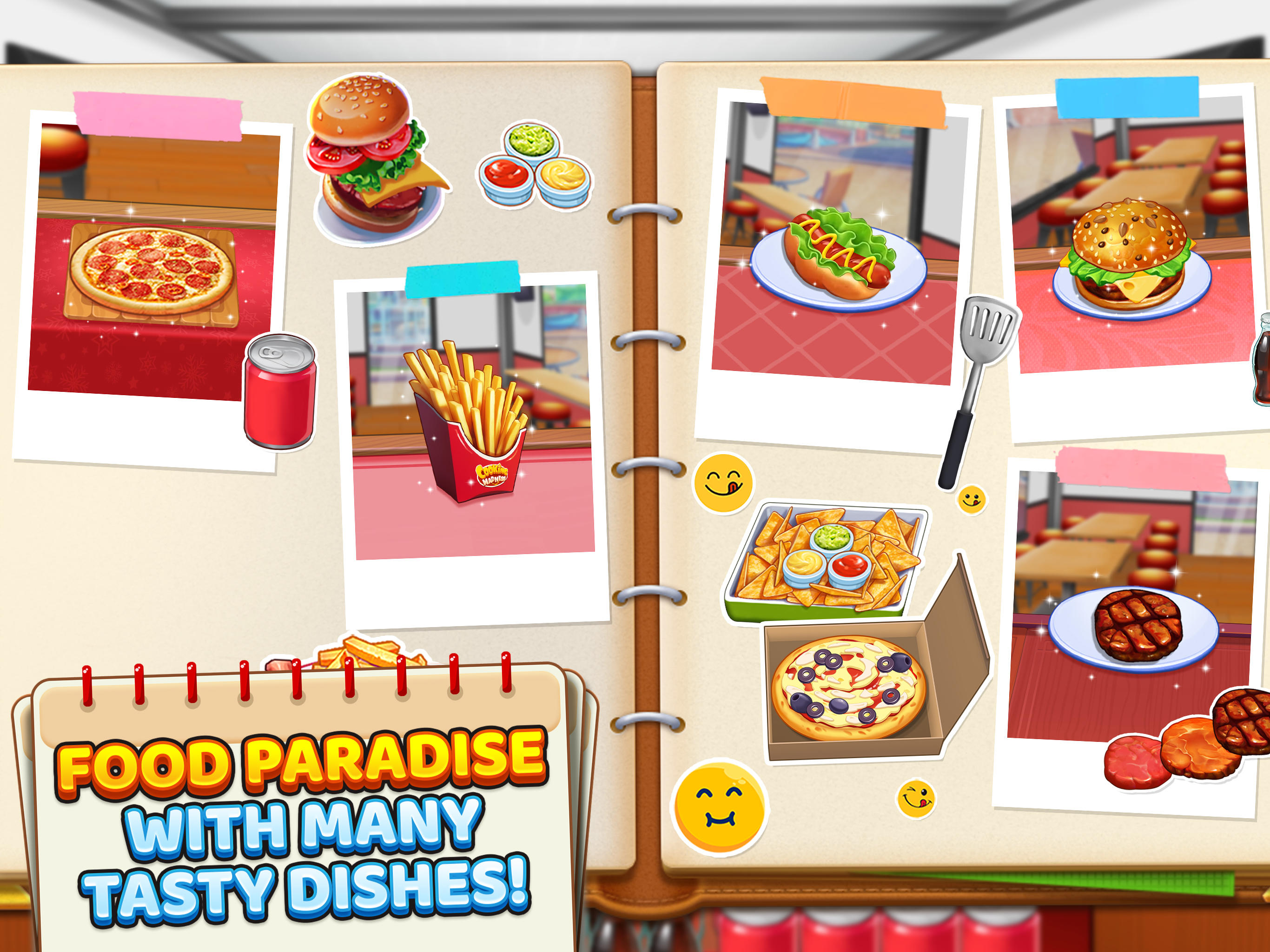 Cooking Madness: A Chef's Game Game Screenshot