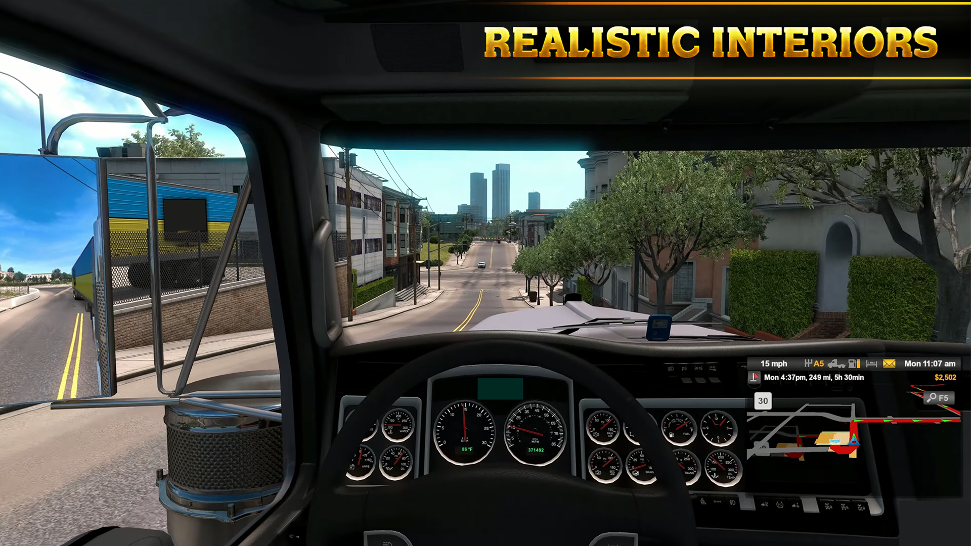Truck Sim 2023: Transporter遊戲截圖