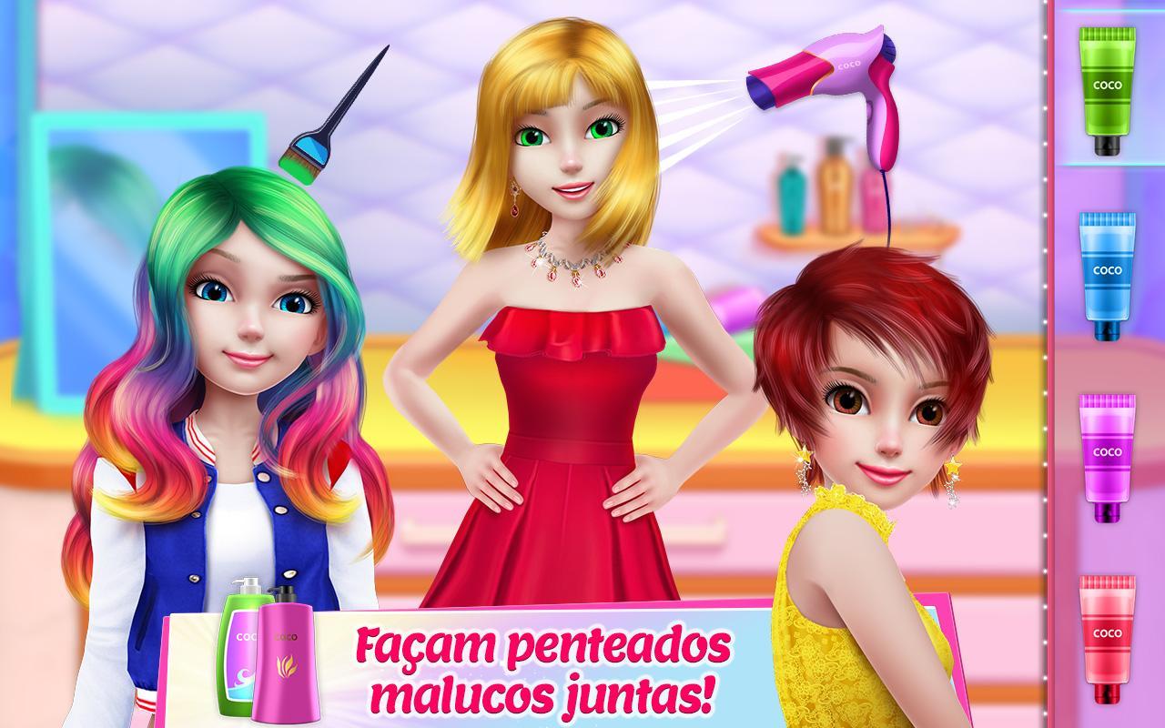 Captura de Tela do Jogo Equipe das Meninas — Amigas